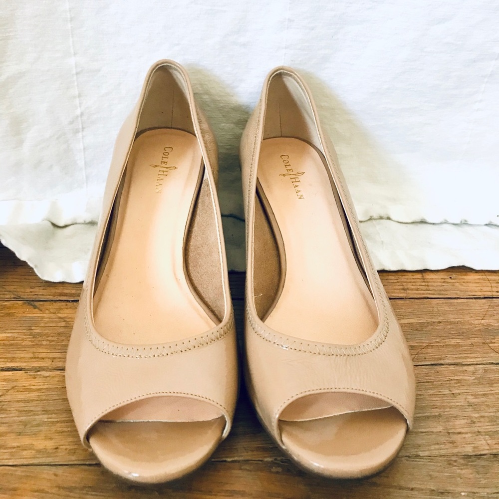 Cole Haan x Nike Air peep-toe heels